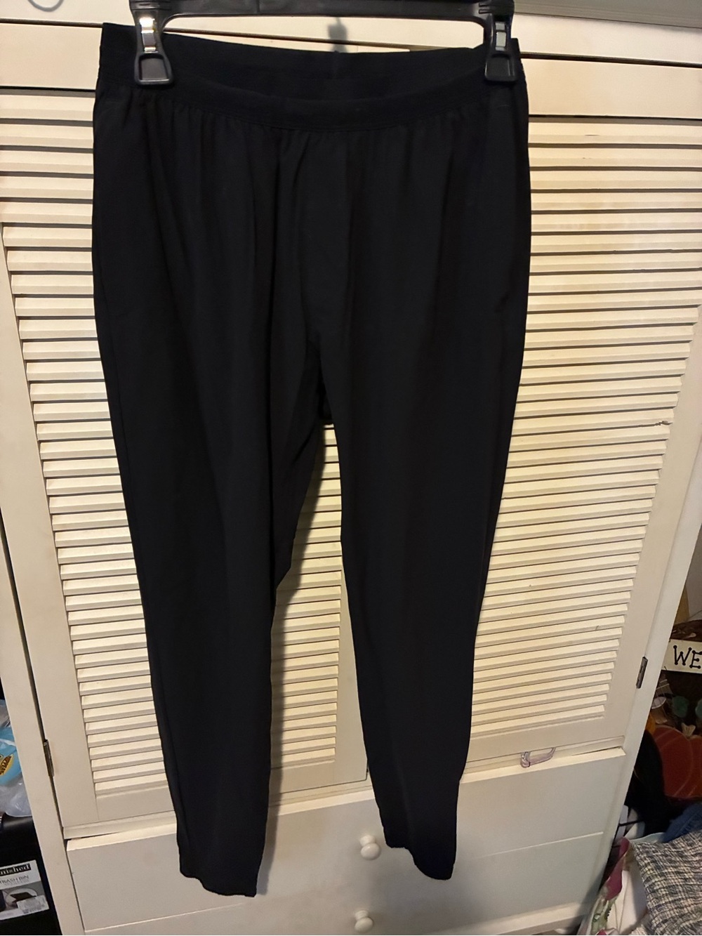 Gymshark Black Track Pants with Elastic Waist